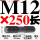M12*250【中圆双头螺丝】