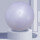 紫色瑜伽小球【23cm-防爆】