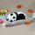 竹炭布垫睡狗熊猫
