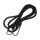黑色1.2米双铁钩绳