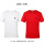 白色+红色[短袖] (两件装