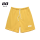 W132纯棉短裤-3x3-黄色
