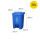 蓝色20升加强款可回收物-S79