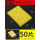 50片黄色海绵【长方形】