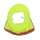 遮阳帽（萤光黄色）可折叠