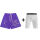 122紫色【R】+白色五分紧身裤
