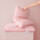粉色48x74cm低枕(两只装) (蚕丝