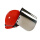 镀铝面屏支架红色安全帽