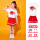 T101白上衣+Q01红裙(送6件套)