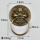 直径14厘米古铜色实心环(一个)
