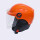 801橘色冬盔+长镜透明