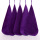 加厚紫色10条装
