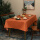 Art Deco艺术风格-珊瑚橙 桌布