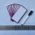 紫边10个（5*10厘米） 白板笔1只