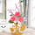 天鹅花瓶+红牡丹+惠花