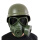 M04-1#绿（墨色镜片）+绿头盔