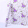 ()白底紫花