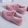 1836粉色镂空网鞋