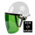 安全帽(白色)+支架+绿色屏-630