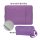紫色手提内胆包+电源袋