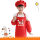 红色（围裙帽子袖套） 小小厨师图