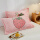 粉红色 草莓一个枕套