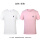 白色+粉色[短袖] (两件装