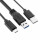 USB+USB+Type-C硬盘线