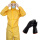 黄色(增强型化学防护服)+耐酸碱手套