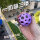 紫色月石球 反重力弹力球