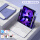 熏衣紫+白触控键盘充电 *72