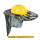 黄风扇帽+升级35cm透气