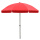 红色3米三层伞架双层银胶涂层