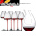 黑领结红杆水晶杯590ml 6只装+竖琴醒酒器