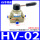 HV-02带外径10mm气管螺纹直通