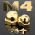 M4【30个】金色盖型螺母