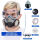 硅胶双罐防尘面具+防雾大眼罩