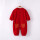 儿童连体罩衣-红色【掉色】