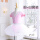 粉色连体服短袖+白色蓬蓬裙