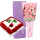 19朵粉玫瑰礼盒+8寸蛋糕B款