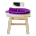 带木凳马桶版紫色有遥控臭氧