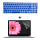 键盘膜颜色可以备注加防蓝光屏幕膜