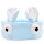6#蓝色兔耳朵-A011