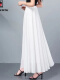 MX-7-3012_白色雪纺裙长87cm