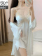 AL2308睡袍两件套(白色)