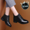 9725-2黑色单靴 跟高3.7cm