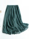 翠绿色(裙长80厘米)