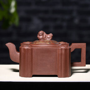 四方秦权 原矿家藏紫泥 全双工制作 优秀青年陶艺家 汪东升当前价