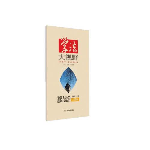 学法大视野·道德与法治九年级上册（人教版）封面