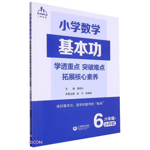 小学数学基本功：学透重点+突破难点+拓展核心素养（六年级+小升初）封面